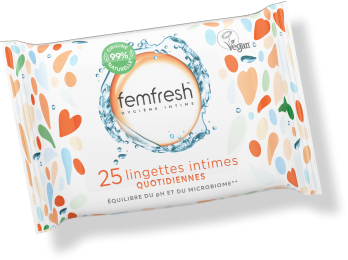 Lingettes intimes quotidiennes